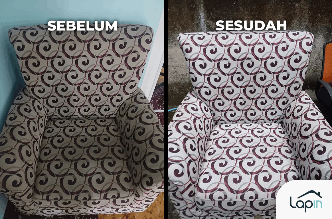 Jasa bersih sofa Lapin Cleaning Service
