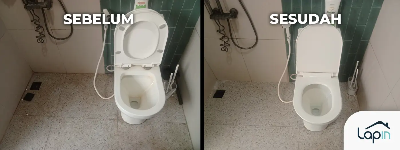 Jasa bersih toilet Lapin Cleaning