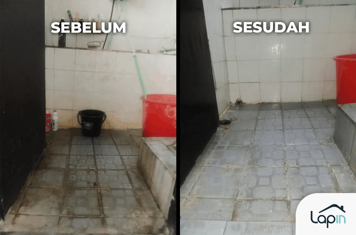 Jasa bersih kamar mandi & deep cleaning